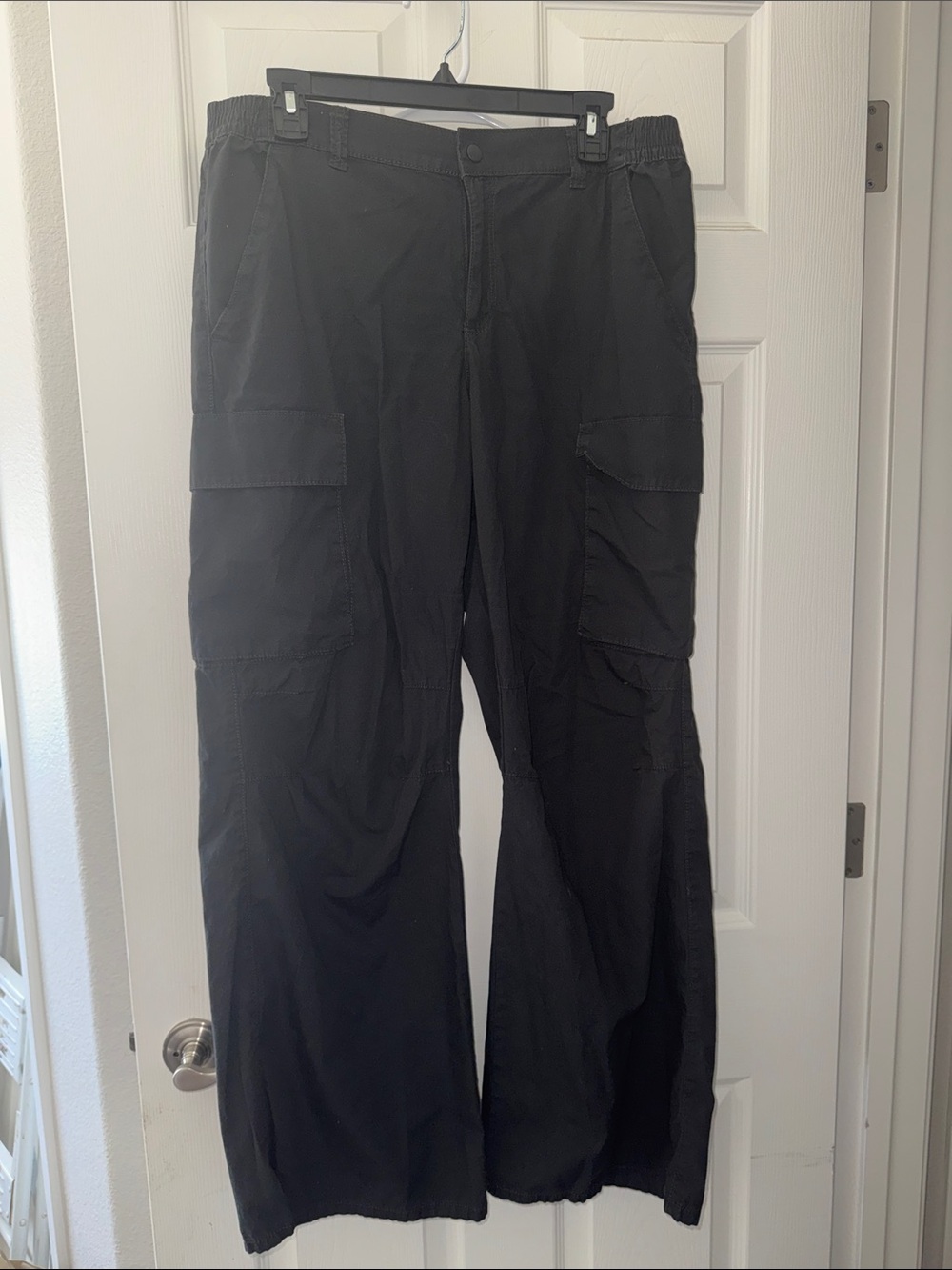 H&M Dark Grey Cargo Pants - size 12